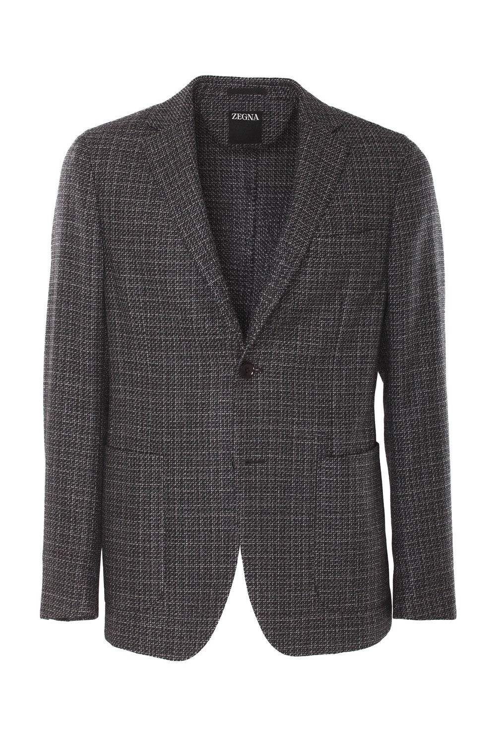 shop ZEGNA Saldi Giacca: Zegna giacca monopetto. 
Giacca sartoriale.
Doppio spacco.
Rever classici.
Chiusura con bottoni.
Tasche a patta.
Spacchi laterali aperti.
Composizione: 100% lana. 
Made in Svizzera.. 850730A8 1D7SG0-412 number 3565492